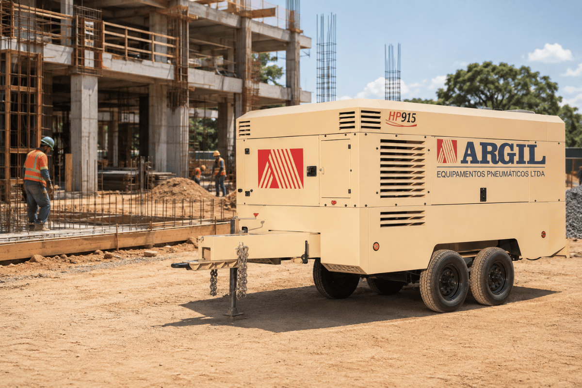 Aluguel de Compressor para Construção Civil | Argil