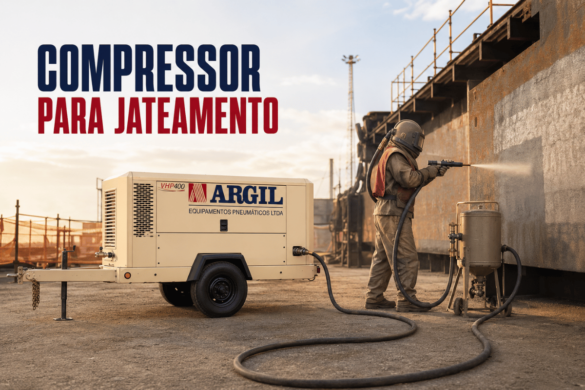 Aluguel de Compressor para Jateamento | Argil