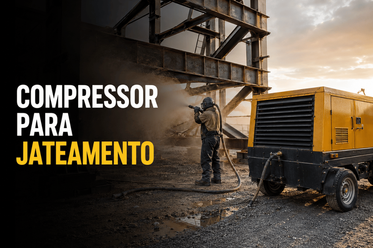 Aluguel de Compressor para Jateamento Abrasivo | Argil