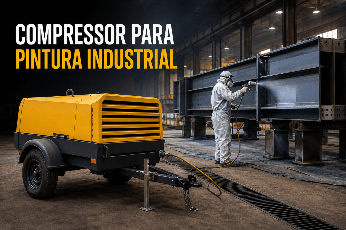Aluguel de Compressor para Pintura Industrial | Argil