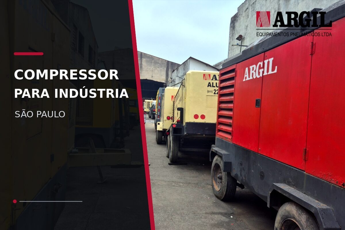 Aluguel de Compressor para Indústria em São Paulo