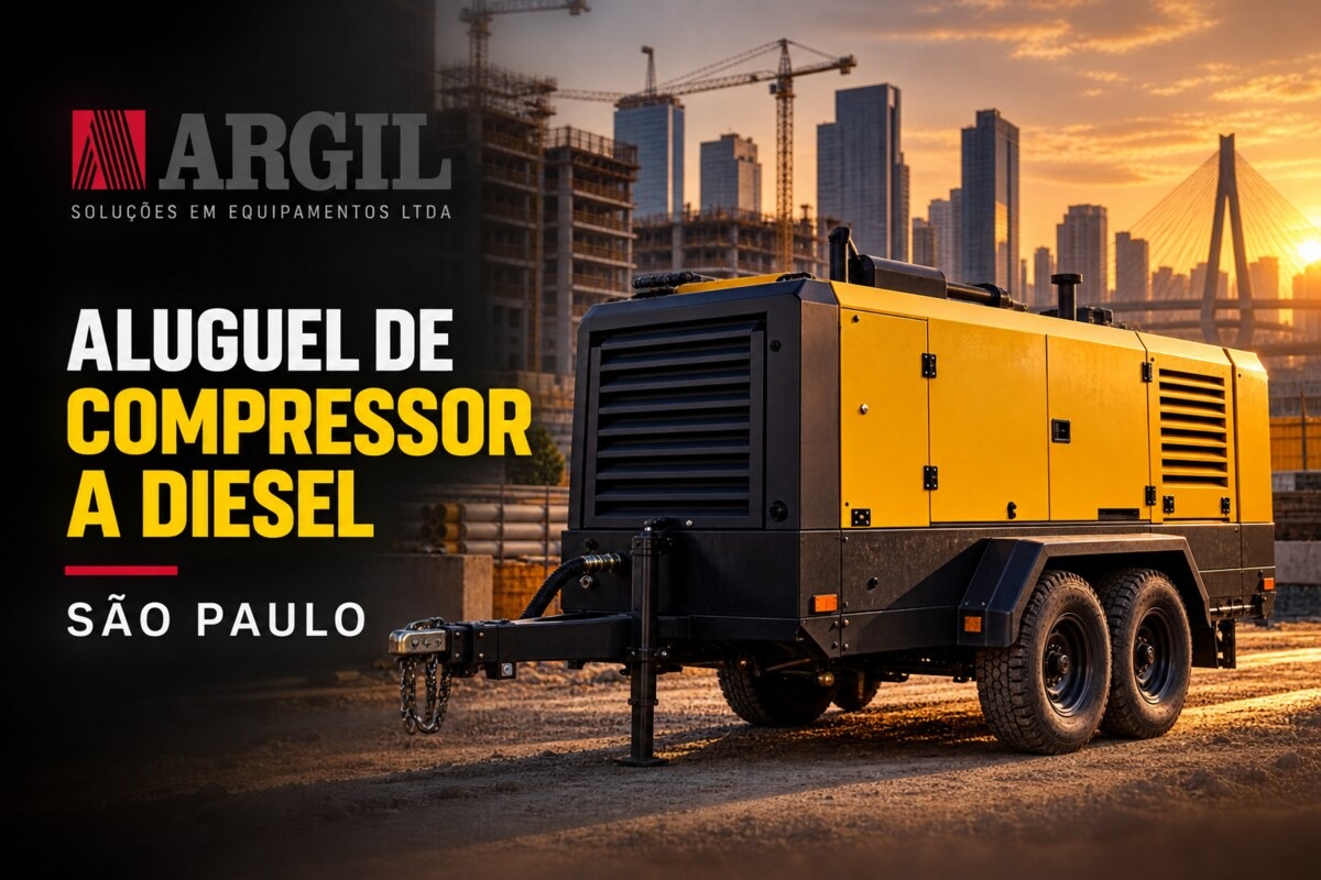 Aluguel de Compressor a Diesel em São Paulo