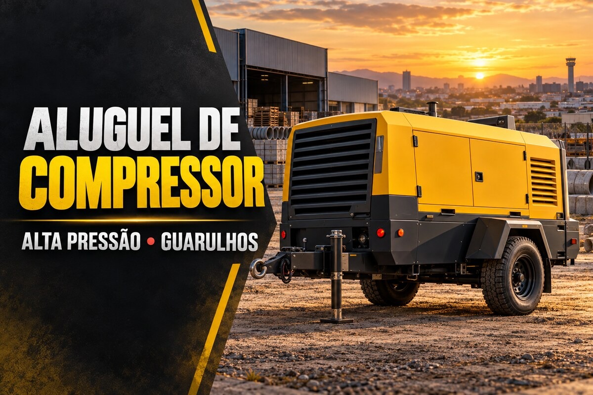 Aluguel de Compressor de Alta Pressão em Guarulhos