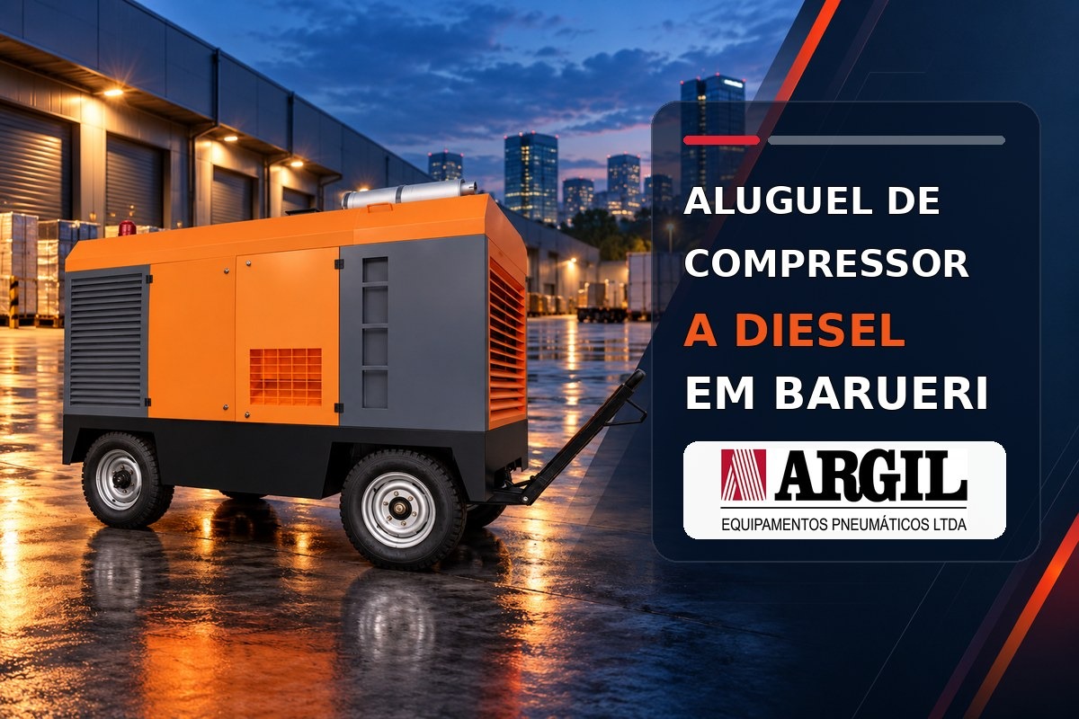 Aluguel de Compressor a Diesel em Barueri