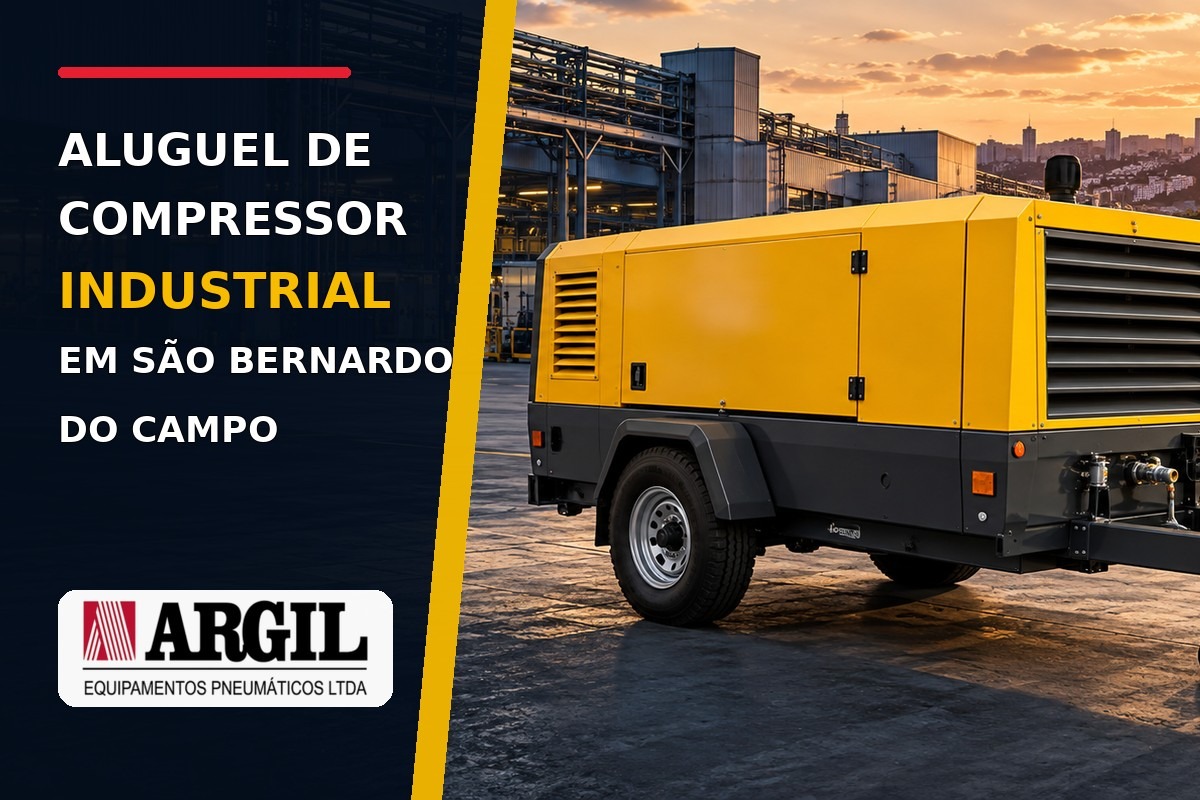 Aluguel de Compressor Industrial em São Bernardo do Campo