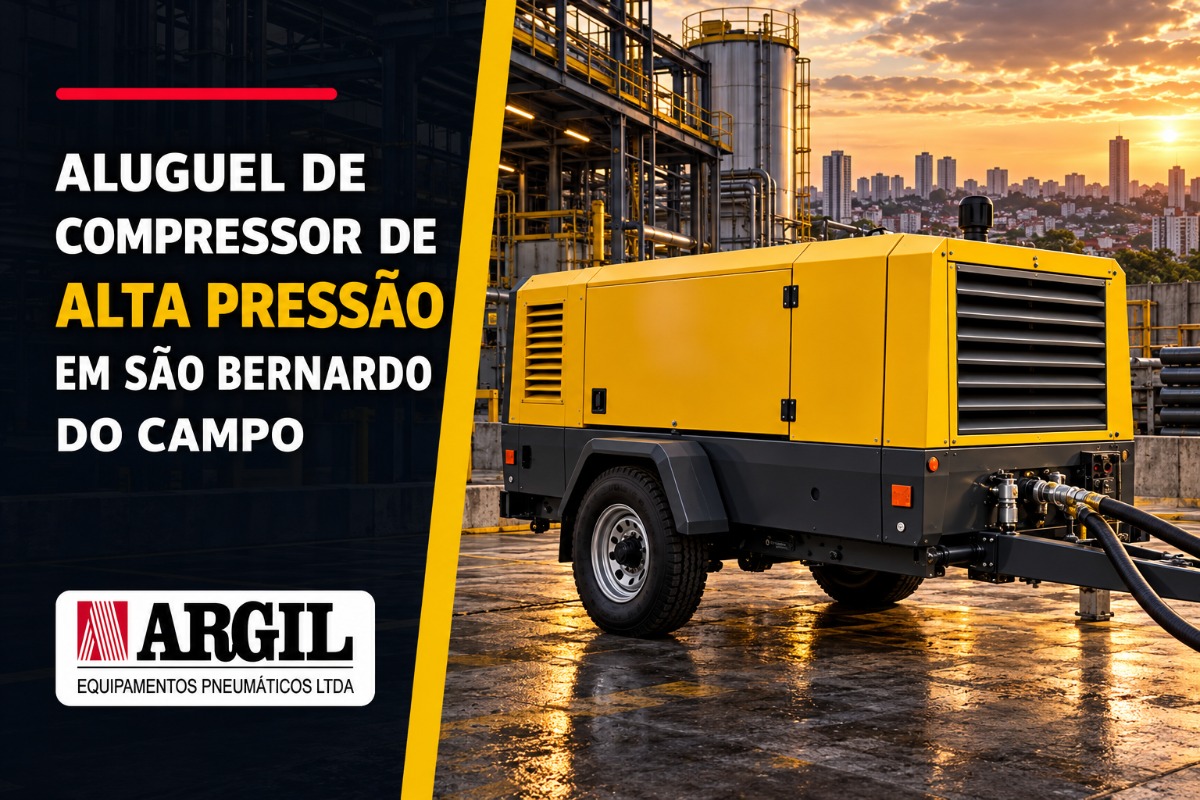 Aluguel de Compressor de Alta Pressão em São Bernardo do Campo