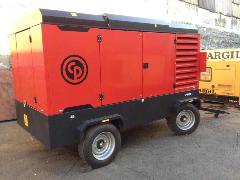 Compressor de grande capacidade da frota ARGIL